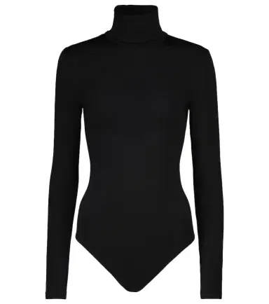 Wolford Colorado cotton-blend turtleneck bodysuit | Thumbnail 1