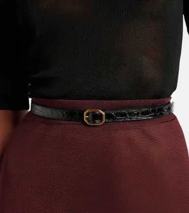 Saint Laurent Leather belt | Thumbnail 4