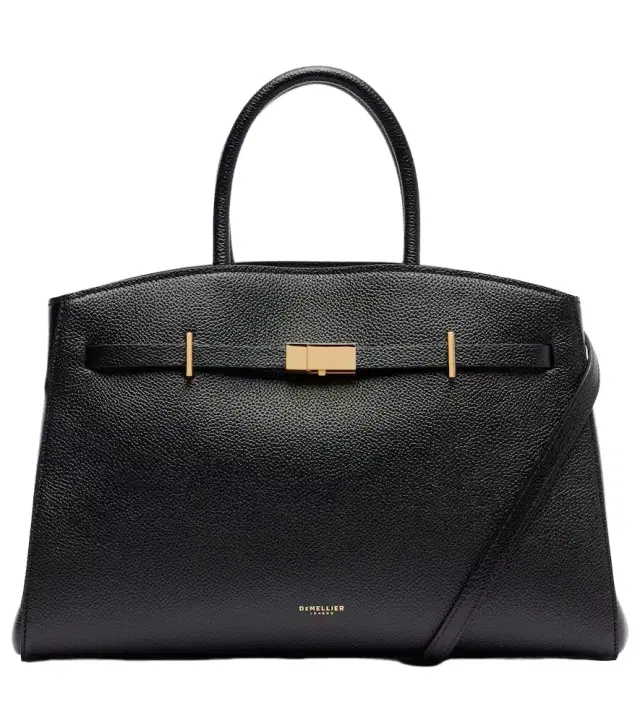 DeMellier Hudson Midi leather tote bag