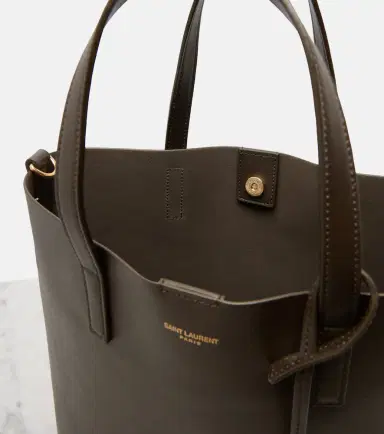 Saint Laurent Toy Shopping N/S leather tote bag | Thumbnail 3 Saint Laurent Toy Shopping N/S leather tote bag | Thumbnail 3