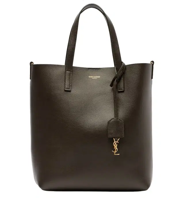 Toy Shopping N/S leather tote bag