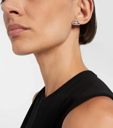Balenciaga BB embellished earrings | Thumbnail 6