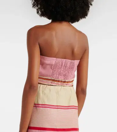 Faithfull Ebbe striped linen top | Thumbnail 2