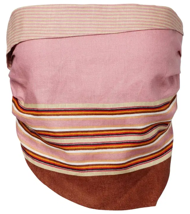 Ebbe striped linen top