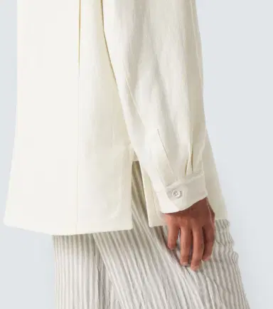 Zegna Wool and linen overshirt | Thumbnail 6 Zegna Wool and linen overshirt | Thumbnail 6