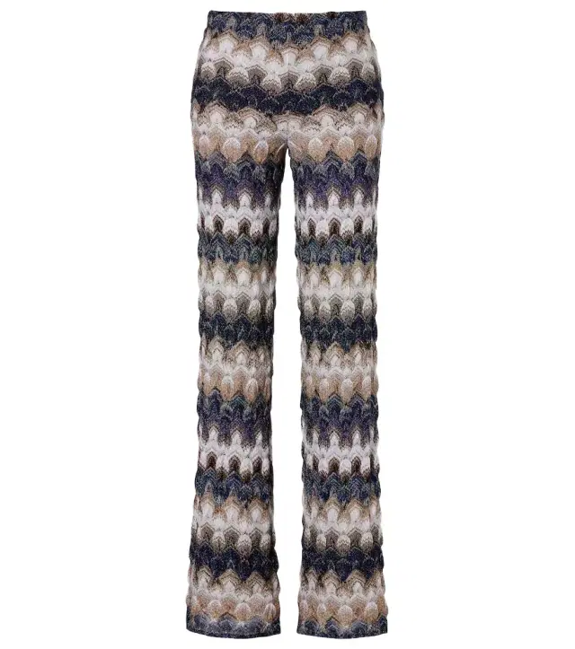 Missoni Lamé wide-leg pants