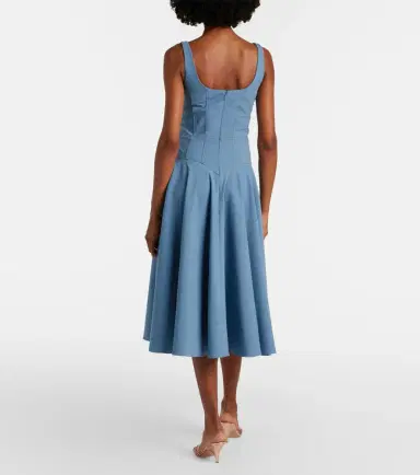 Emilia Wickstead Harmoni midi dress | Thumbnail 5