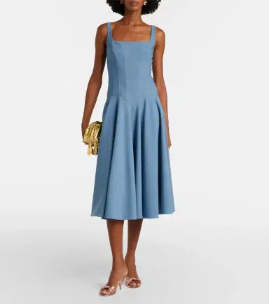 Emilia Wickstead Harmoni midi dress | Thumbnail 7