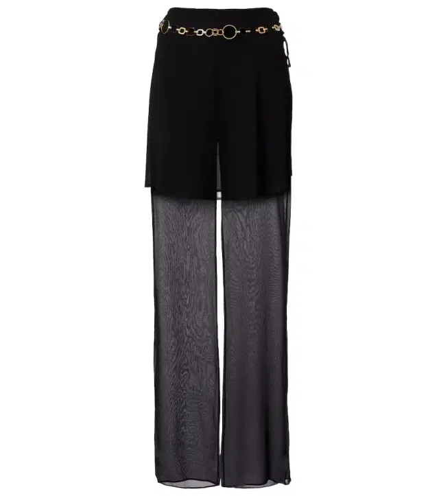 Christopher Esber Belted silk wide-leg pants