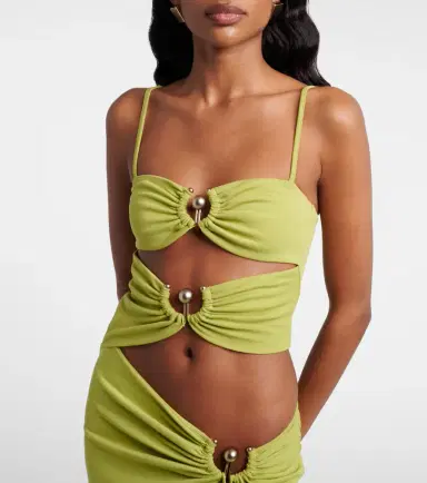 Christopher Esber Orbit cotton-blend maxi dress | Thumbnail 4