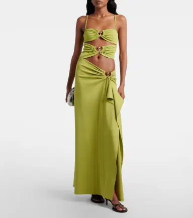 Christopher Esber Orbit cotton-blend maxi dress | Thumbnail 5
