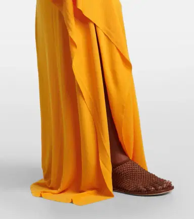 Christopher Esber Embellished gathered jersey maxi skirt | Thumbnail 2