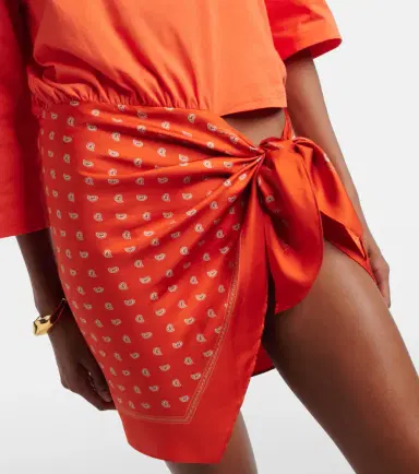 Christopher Esber Bandana cotton beach cover-up | Thumbnail 4