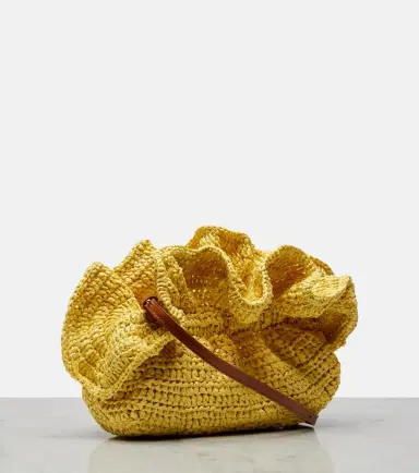 Aquazzura Paradise raffia clutch | Thumbnail 2 Aquazzura Paradise raffia clutch | Thumbnail 2