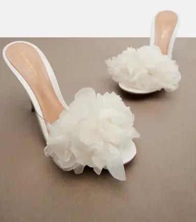Gianvito Rossi Floral-appliqué PVC mules | Thumbnail 3 Gianvito Rossi Floral-appliqué PVC mules | Thumbnail 3