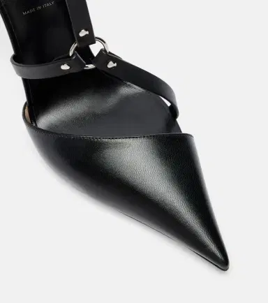 Tom Ford Harness leather slingback pumps | Thumbnail 4