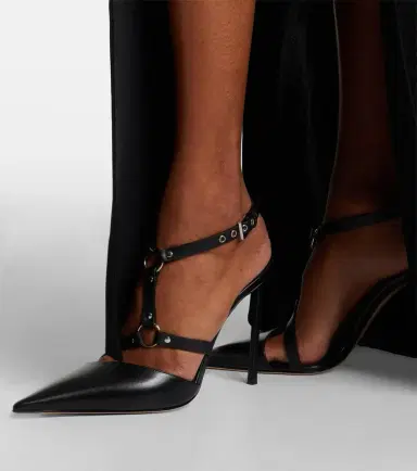 Tom Ford Harness leather slingback pumps | Thumbnail 5