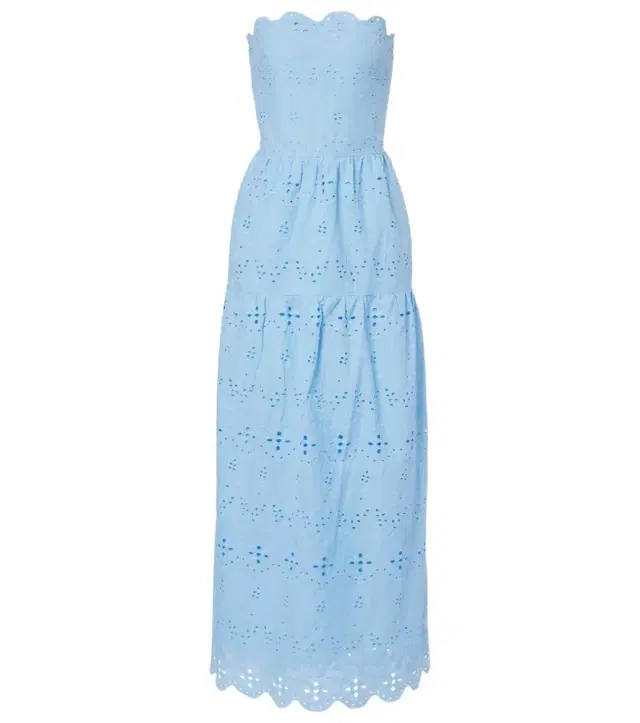 Sophie broderie anglaise cotton maxi dress