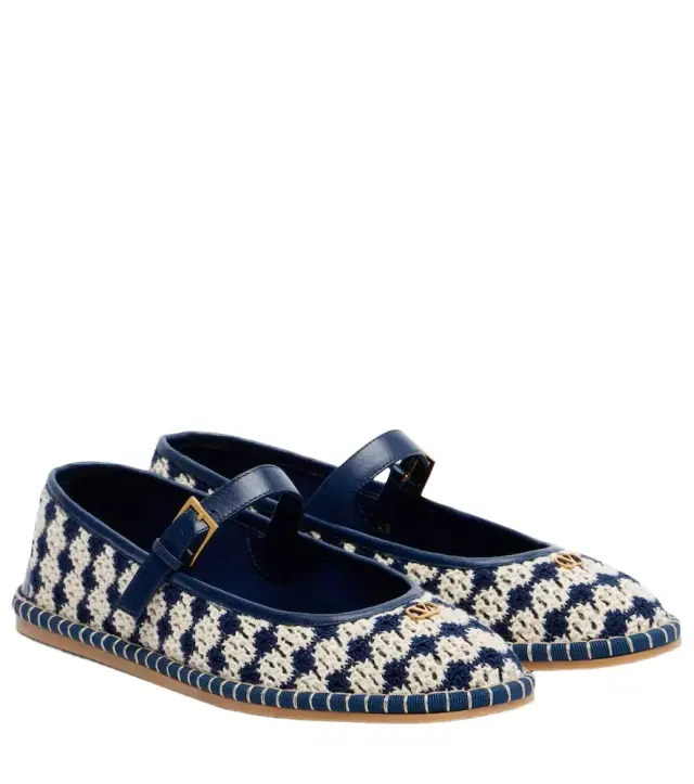 La Cruisette crochet Mary Jane flats