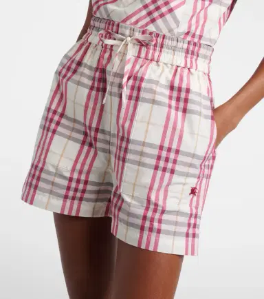 Burberry EKD Check cotton shorts | Thumbnail 2 Burberry EKD Check cotton shorts | Thumbnail 2