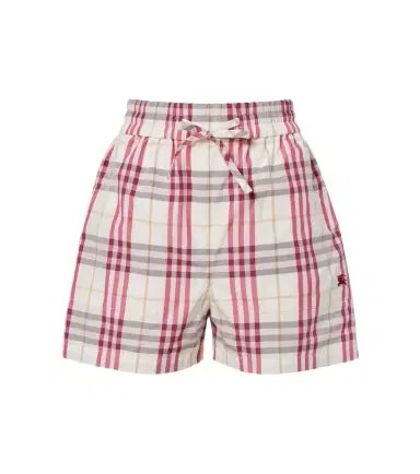 Burberry EKD Check cotton shorts | Thumbnail 1 Burberry EKD Check cotton shorts | Thumbnail 1