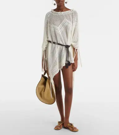 Isabel Marant Metilia crochet minidress | Thumbnail 5