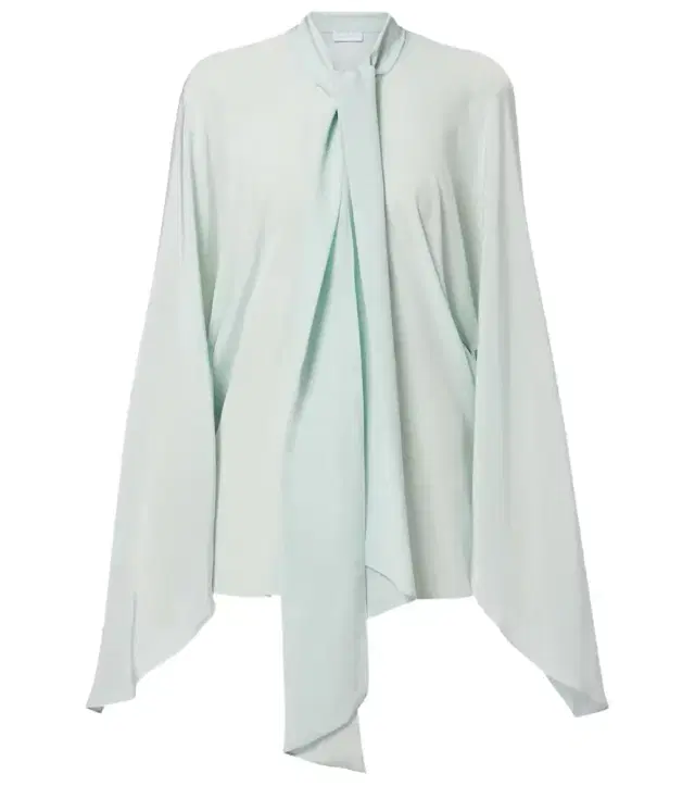 Stella McCartney Tie-neck silk blouse
