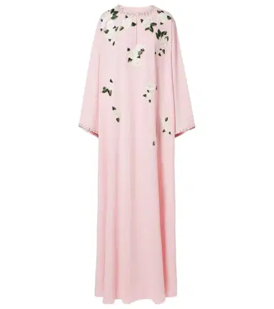 Carolina Herrera Embroidered floral kaftan | Thumbnail 1 Carolina Herrera Embroidered floral kaftan | Thumbnail 1