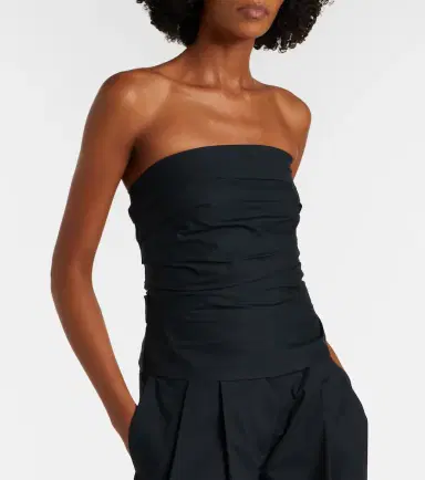 Proenza Schouler White Label Maisy cotton-blend tube top | Thumbnail 2