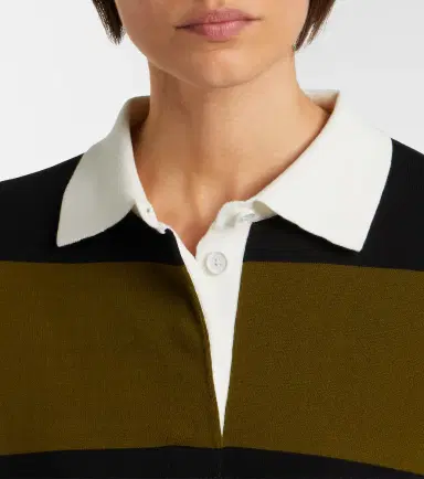 Proenza Schouler Corinna striped cotton polo shirt | Thumbnail 3 Proenza Schouler Corinna striped cotton polo shirt | Thumbnail 3