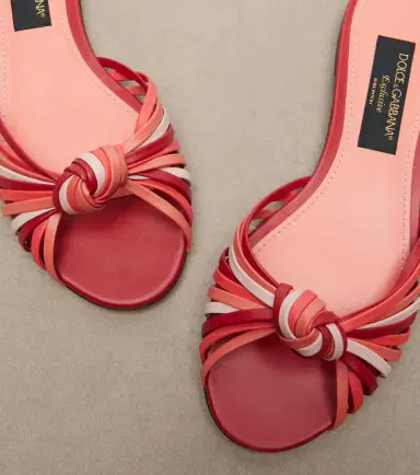 Dolce & Gabbana Bianca 2.0 leather slides | Thumbnail 2