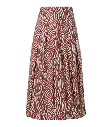 Proenza Schouler White Label Nessa printed cotton-blend midi skirt | Thumbnail 1