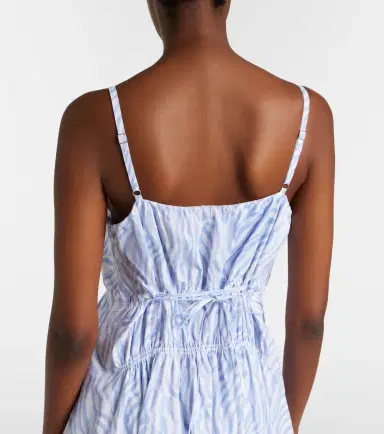 Proenza Schouler White Label Michelyn printed cotton-blend maxi dress | Thumbnail 7 Proenza Schouler White Label Michelyn printed cotton-blend maxi dress | Thumbnail 7