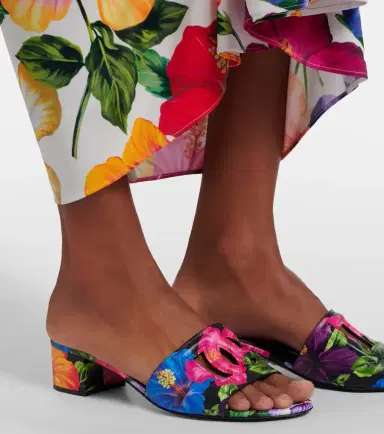 Dolce & Gabbana Karol DG floral mules | Thumbnail 6
