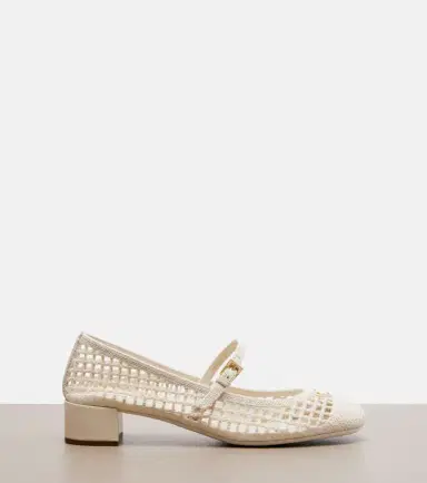 Prada Crochet Mary Jane pumps | Thumbnail 2
