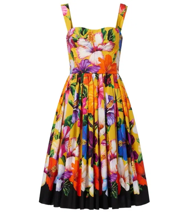 Dolce & Gabbana Floral midi dress