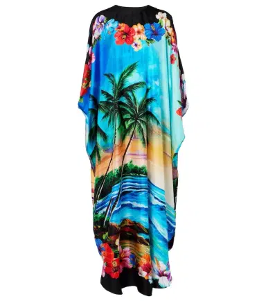Dolce & Gabbana Printed silk kaftan | Thumbnail 1