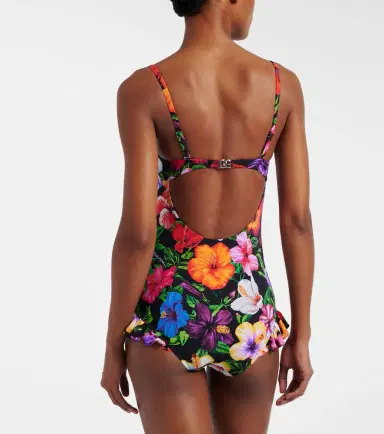 Dolce & Gabbana Floral ruffled swimsuit | Thumbnail 2 Dolce & Gabbana Floral ruffled swimsuit | Thumbnail 2