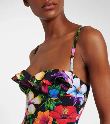 Dolce & Gabbana Floral ruffled swimsuit | Thumbnail 5 Dolce & Gabbana Floral ruffled swimsuit | Thumbnail 5