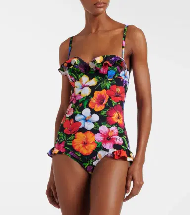 Dolce & Gabbana Floral ruffled swimsuit | Thumbnail 7 Dolce & Gabbana Floral ruffled swimsuit | Thumbnail 7
