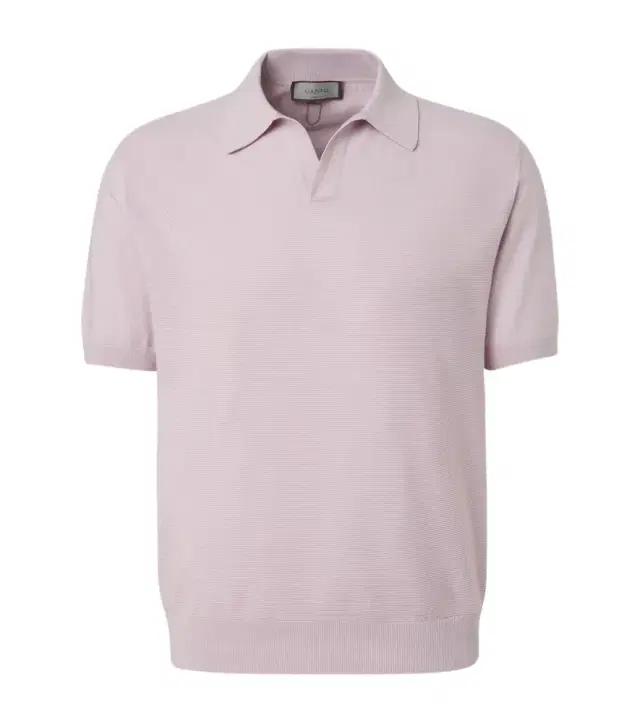 Canali Cotton and silk polo shirt