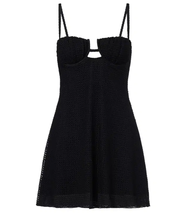 Montce Petal knitted minidress
