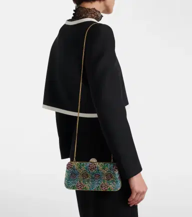 Valentino Garavani Carry Secrets Swarovski-embellished clutch | Thumbnail 7 Valentino Garavani Carry Secrets Swarovski-embellished clutch | Thumbnail 7