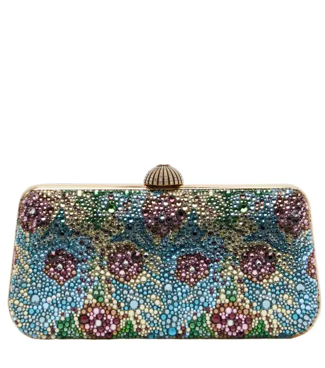 Valentino Garavani Carry Secrets Swarovski-embellished clutch
