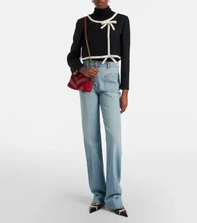 Valentino Garavani Panthea Small leather crossbody bag | Thumbnail 7