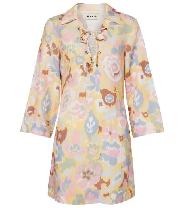 Lucien printed minidress