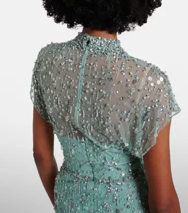 Jenny Packham Crystal Drop embellished gown | Thumbnail 2