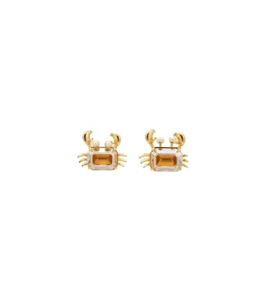 Oscar de la Renta Crab embellished earrings | Thumbnail 1