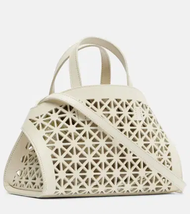 Ferragamo Hug Mini laser-cut leather top-handle bag | Thumbnail 3 Ferragamo Hug Mini laser-cut leather top-handle bag | Thumbnail 3