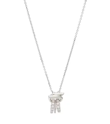 Ferragamo Gancini crystal-embellished necklace | Thumbnail 1